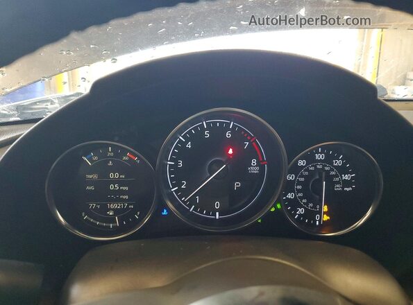 JM1NDAM73H0100984 2017 MAZDA MX-5 Gray Widok zestawu wskaźników