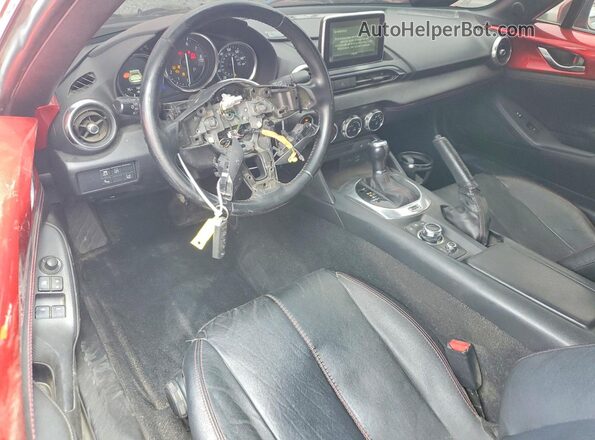 JM1NDAM75H0105118 2017 MAZDA MX-5 Red Widok deski rozdzielczej
