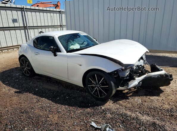 JM1NDAM75R0600422 2024 MAZDA MX-5 White Przód prawy