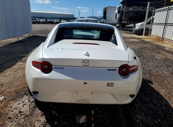 JM1NDAM75R0600422 2024 MAZDA MX-5 White Widok tylnych siedzeń