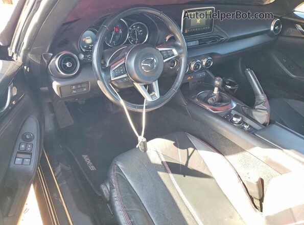 JM1NDAM77H0107761 2017 MAZDA MX-5 Gray Widok deski rozdzielczej