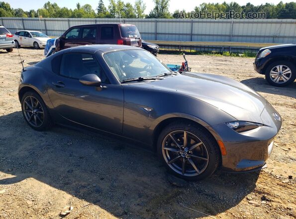 JM1NDAM77H0107761 2017 MAZDA MX-5 Gray Przód prawy