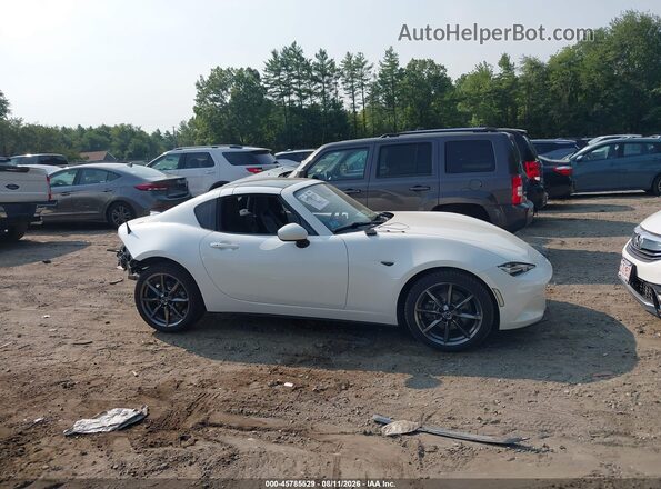JM1NDAM78M0457135 2021 MAZDA MX-5 MIATA RF Белый Вид панели приборов