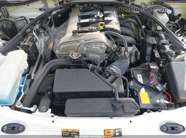 JM1NDAM78M0457135 2021 MAZDA MX-5 MIATA RF Белый Вид наклейки с VIN-кодом