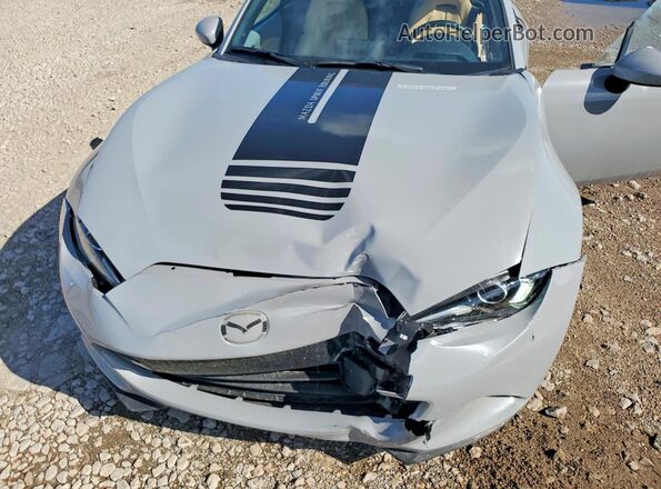 JM1NDAM78R0607705 2024 MAZDA MX-5 Gray უკანა სალონის ხედი