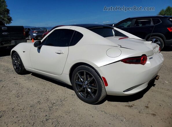 JM1NDAM79K0302932 2019 MAZDA MX-5 White Trasero izquierdo