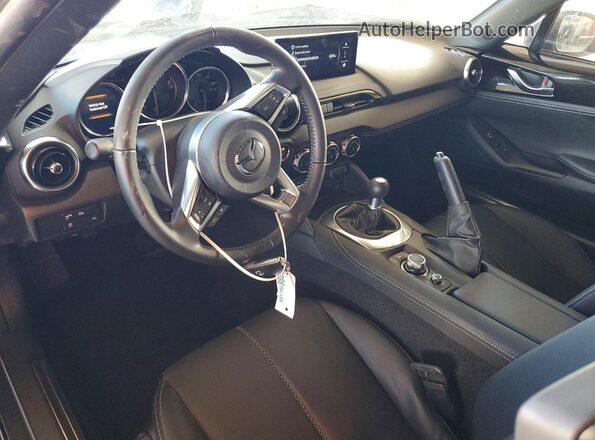 JM1NDAM79S0651542 2025 MAZDA MX-5 Black Առջևի վահանակի տեսք