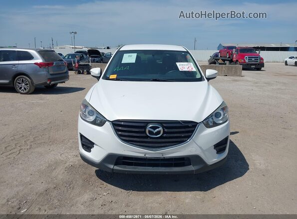 JM3KE2BY0G0859616 2016 MAZDA CX-5 White Vista del cuadro de instrumentos