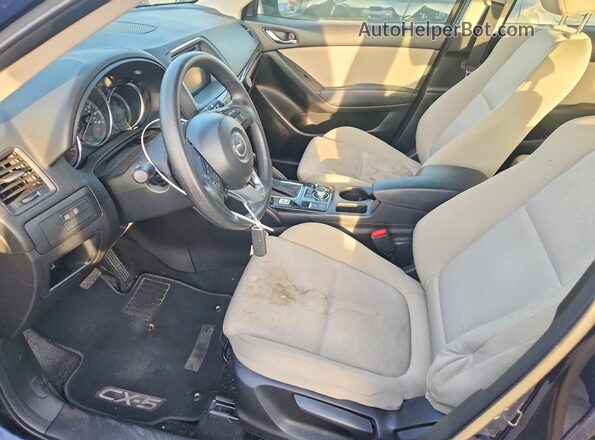 JM3KE2BY0G0867022 2016 MAZDA CX-5 Blue Vista interior delantera