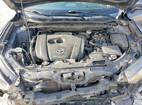 JM3KE2BY0G0885472 2016 MAZDA CX-5 Blue Vista del compartimento del motor