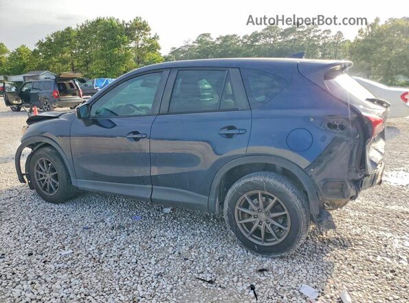JM3KE2BY0G0885472 2016 MAZDA CX-5 Blue Trasero izquierdo