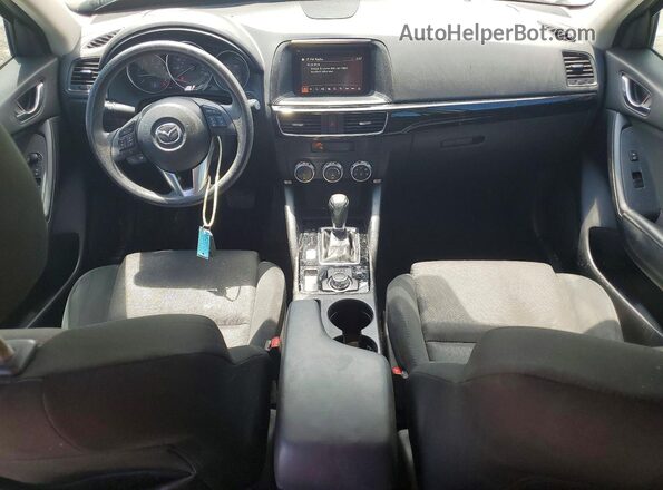 JM3KE2BY1G0636226 2016 MAZDA CX-5 Gray Dashboard view
