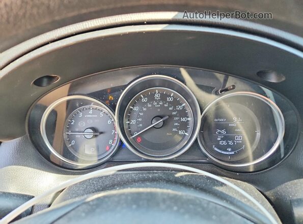 JM3KE2BY1G0883701 2016 MAZDA CX-5 White Vista del cuadro de instrumentos