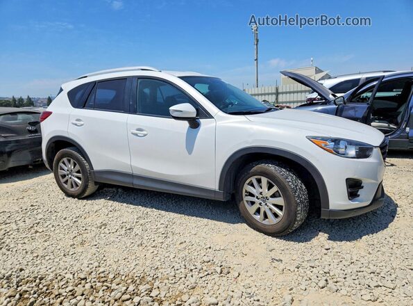 JM3KE2BY1G0883701 2016 MAZDA CX-5 White Delantero derecho