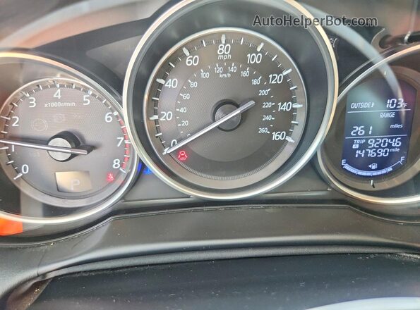 JM3KE2BY2G0823054 2016 MAZDA CX-5 Черный Вид щитка приборов