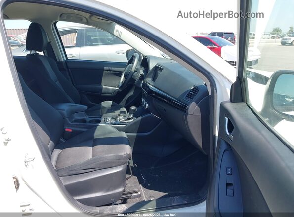 JM3KE2BY3G0660673 2016 MAZDA CX-5 White Widok wnętrza z przodu