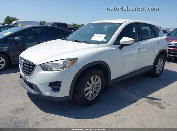 JM3KE2BY3G0660673 2016 MAZDA CX-5 White Przód lewy