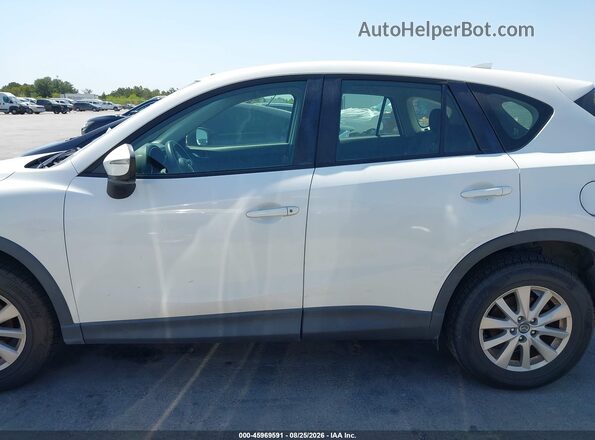JM3KE2BY3G0660673 2016 MAZDA CX-5 White Widok wnętrza 360 stopni