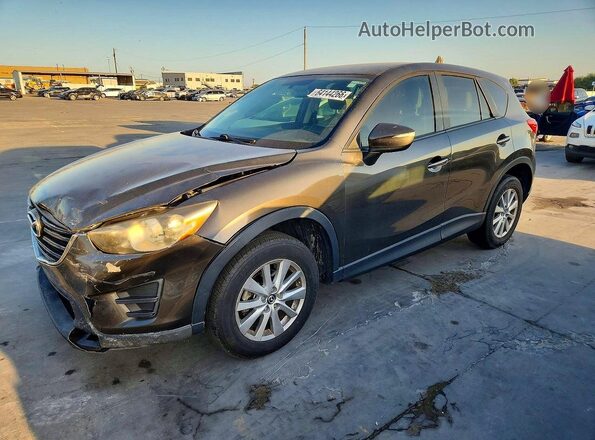JM3KE2BY6G0639428 2016 MAZDA CX-5 Gray Задня ліва чверть