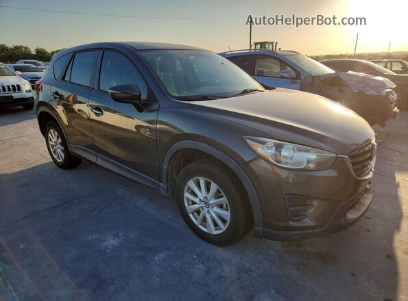 JM3KE2BY6G0639428 2016 MAZDA CX-5 Gray Вид спереду