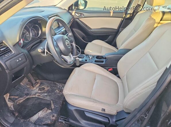JM3KE2BY6G0639428 2016 MAZDA CX-5 Gray Вид панелі приладів