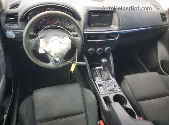 JM3KE2BY6G0736287 2016 MAZDA CX-5 Black Вид панелі приладів