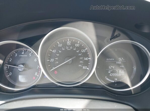 JM3KE2BY7G0763675 2016 MAZDA CX-5 Gray Widok tylnych siedzeń