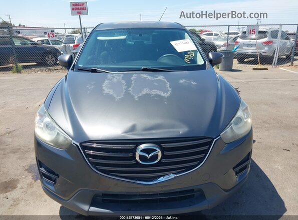 JM3KE2BY7G0763675 2016 MAZDA CX-5 Gray Widok zestawu wskaźników