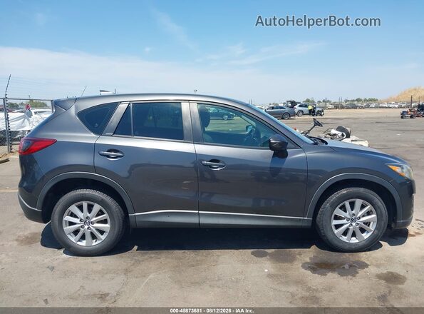 JM3KE2BY7G0763675 2016 MAZDA CX-5 Gray Widok wnętrza z tyłu