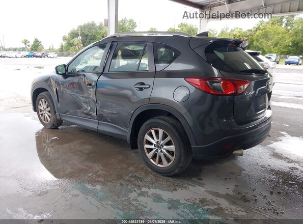 JM3KE2BY9G0758946 2016 MAZDA CX-5 Gray უკანა მარცხენა