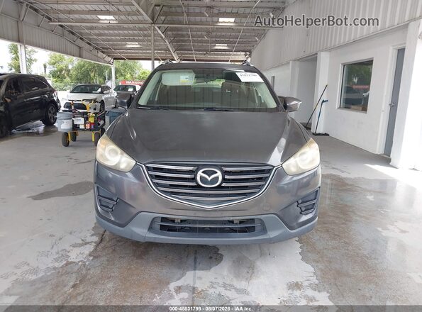 JM3KE2BY9G0758946 2016 MAZDA CX-5 Gray უკანა სალონის ხედი