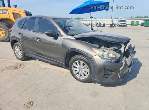 JM3KE2BY9G0811211 2016 MAZDA CX-5 Brown Առջևի աջ