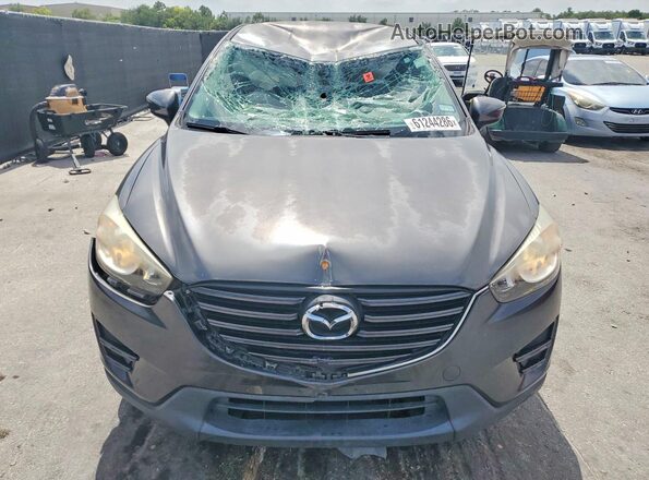 JM3KE2BY9G0846220 2016 MAZDA CX-5 Gray Вид спереду