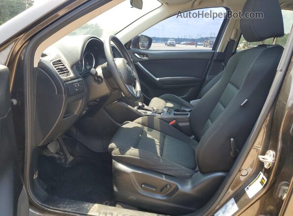 JM3KE2CY0G0908490 2016 MAZDA CX-5 Charcoal Front interior view