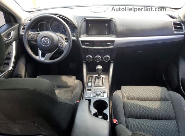 JM3KE2CY0G0908490 2016 MAZDA CX-5 Charcoal Dashboard view