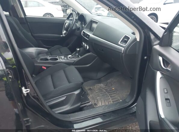 JM3KE2CY1G0641070 2016 MAZDA CX-5 Black წინა სალონის ხედი