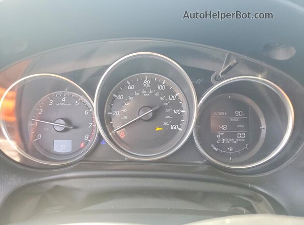 JM3KE2CY2G0726337 2016 MAZDA CX-5 Серый Вид щитка приборов