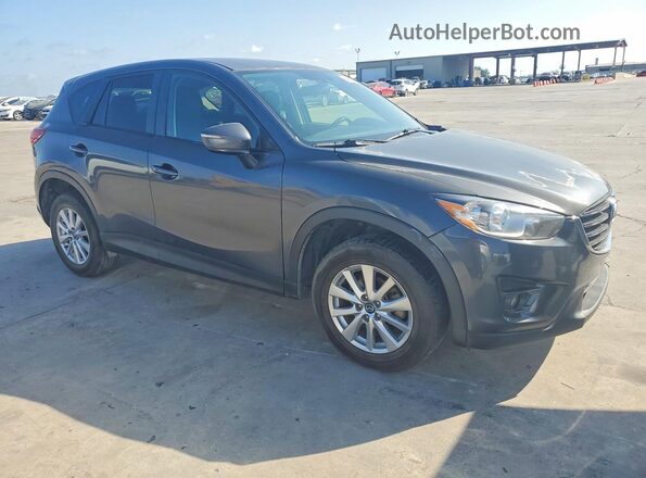 JM3KE2CY2G0726337 2016 MAZDA CX-5 Серый Передняя правая четверть