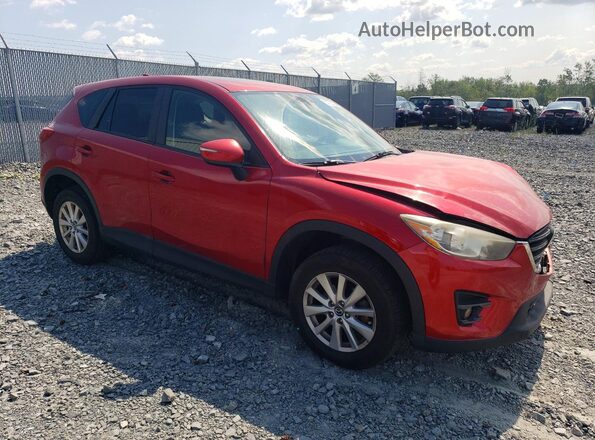 JM3KE2CY2G0777126 2016 MAZDA CX-5 Красный Передняя правая четверть