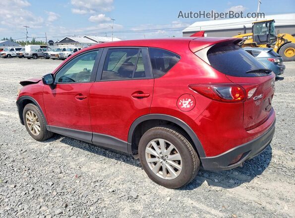 JM3KE2CY2G0777126 2016 MAZDA CX-5 Красный Задняя левая четверть