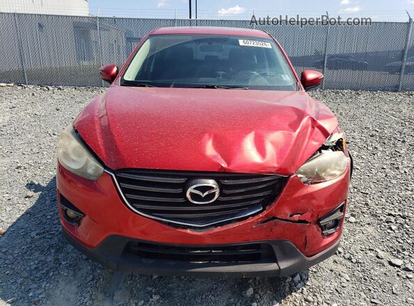 JM3KE2CY2G0777126 2016 MAZDA CX-5 Красный Вид спереди