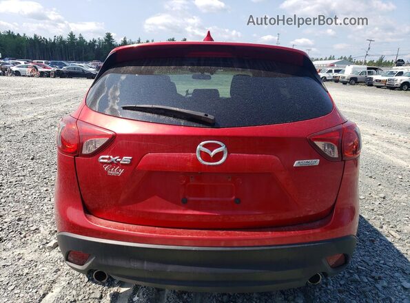 JM3KE2CY2G0777126 2016 MAZDA CX-5 Красный Вид сзади
