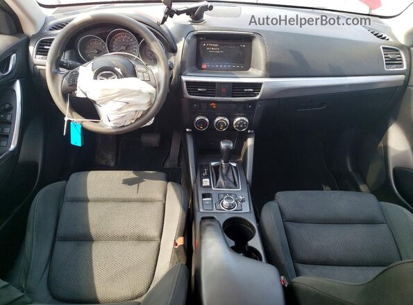 JM3KE2CY2G0777126 2016 MAZDA CX-5 Красный Вид панели приборов