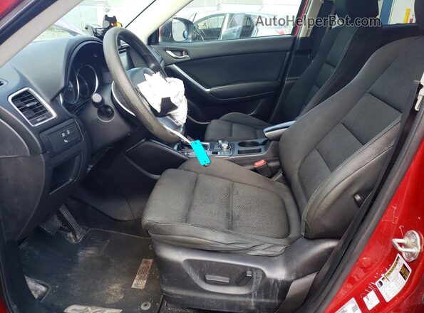 JM3KE2CY2G0777126 2016 MAZDA CX-5 Красный Вид салона спереди