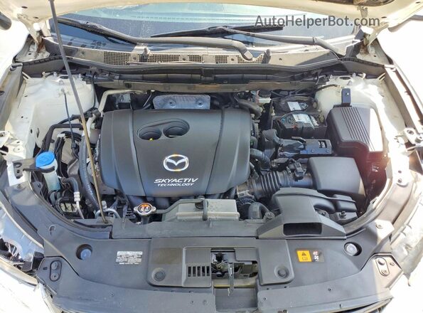 JM3KE2CY3G0912453 2016 MAZDA CX-5 White Engine compartment view
