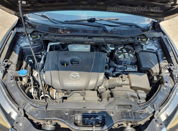 JM3KE2CY4G0690070 2016 MAZDA CX-5 Gray Rear interior view