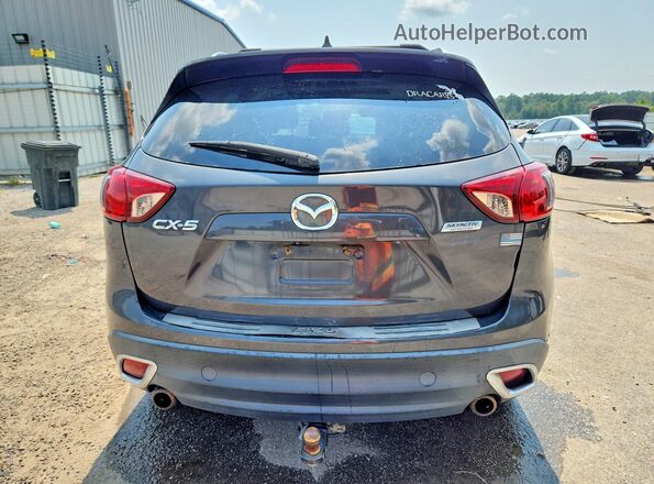 JM3KE2CY4G0690070 2016 MAZDA CX-5 Gray Rear view