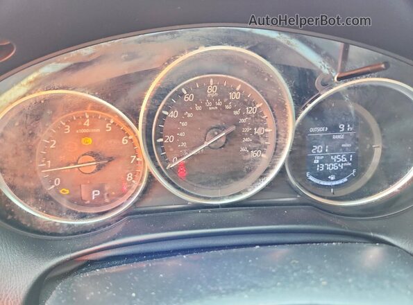 JM3KE2CY4G0690070 2016 MAZDA CX-5 Gray Instrument cluster view
