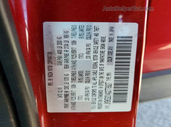 JM3KE2CY4G0778827 2016 MAZDA CX-5 Red Widok wnętrza 360 stopni