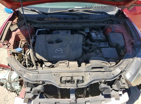 JM3KE2CY4G0778827 2016 MAZDA CX-5 Red Widok komory silnika